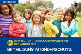 Flyer Kinder und Jugendschutzkonferenz MV