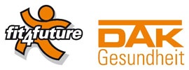 Logo fit4future und DAK